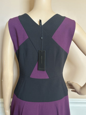 BCBG MAXAZRIA Aloissa Women's Dark Pink Mini Sleeveless Dress Size 4 NWT $248