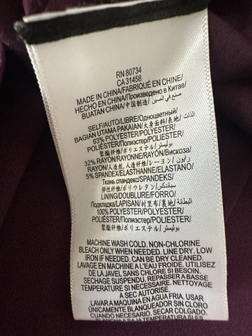 BCBG MAXAZRIA Aloissa Women's Dark Pink Mini Sleeveless Dress Size 4 NWT $248