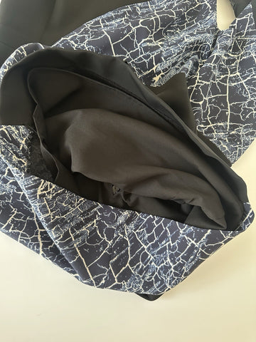 BCBG MAXAZRIA Dalia Women's Blue/Black Dress Size 2