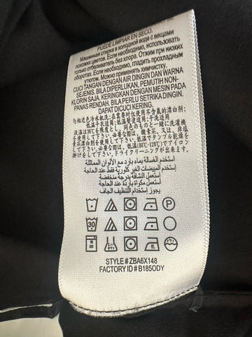 BCBG MAXAZRIA Karin Women's Knee Length Sleeveless Black/Blue Dress Size 2