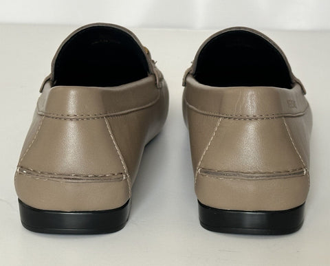 VERSACE Medusa Men's Taupe Leather Driver Shoes 7 US (40 Euro) 1009707 NIB $850