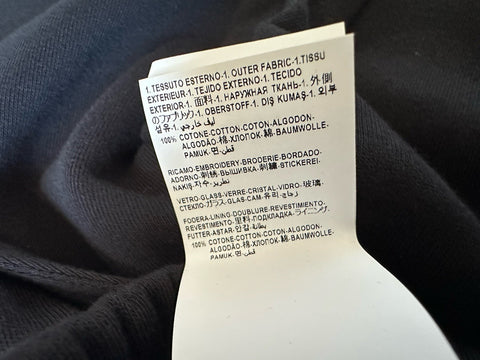 Versace Women's Black Sweatpants Size 2 US (36 Euro) 1014488 NWT $900