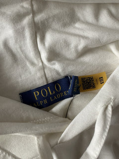 Polo Ralph Lauren Long Sleeve Bear T-Shirt  with Hoodie White 2XL NWT $85