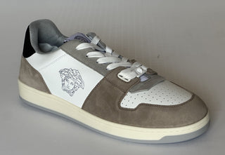 Versace Medusa Men’s Suede Leather Multicolor Sneakers 10 US (43) 1013377 IT NIB