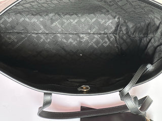 Versace Greca Coated Canvas Leather Pink/Black Tote Bag 1020802 IT NWT $1125