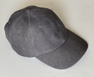 Bottega Veneta Printed Leather Baseball Cap Gray Hat L (59 cm) 739329 NWT $950