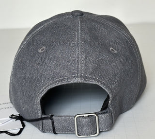 Bottega Veneta Printed Leather Baseball Cap Gray Hat L (59 cm) 739329 NWT $950