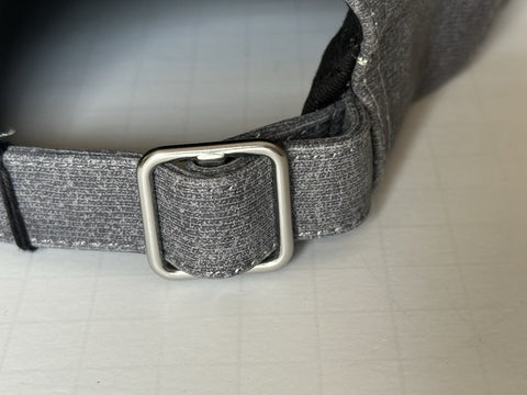 Bottega Veneta Printed Leather Baseball Cap Gray Hat M (58 cm) 739329 NWT $950