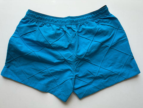 Bottega Veneta Men's Intreccio Nylon Blue Swim Shorts Small 729758 IT NWT