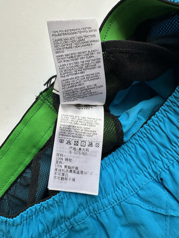 Bottega Veneta Men's Intreccio Nylon Blue Swim Shorts Small 729758 IT NWT