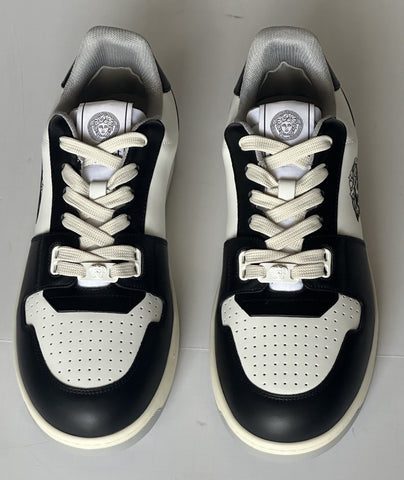 Versace Medusa Men’s Black/White Leather Sneakers 12 US (45) 1013377 IT NIB