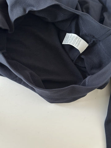 Versace Embroidered Blue Cotton Sweatshirt with Hoodie XL 1012564 IT NWT $1325