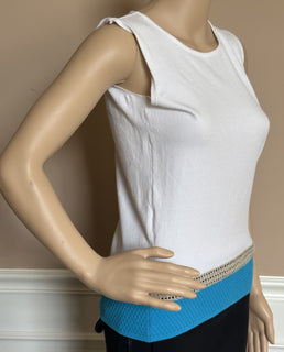 ESCADA Women’s Sleeveless White Top Medium