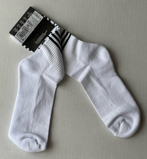 Versace Logo Socks White/Black Size L Made in Italy ICZD002 NWT