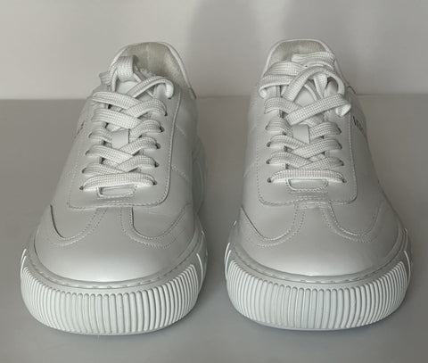 Versace Men's White Leather Sneakers 11 US (44 Euro) Italy 1015600 NWT