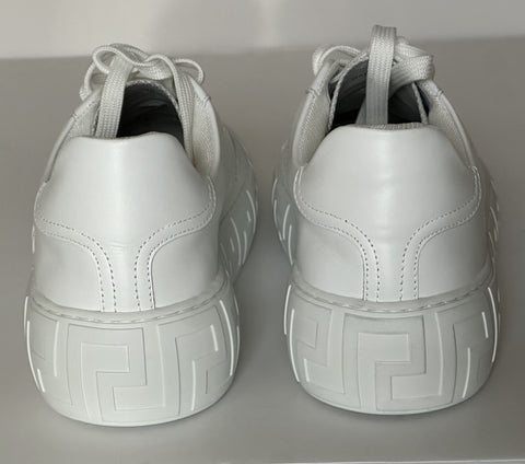 Versace Men's White Leather Sneakers 11 US (44 Euro) Italy 1015600 NWT