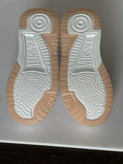Versace Odissea Women’s Leather White/Pink Sneakers 8 US (38) 1016365 NIB $925