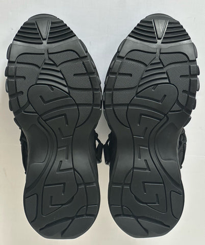 Versace Mercury M_VS_01 Men’s Leather Black Sneakers 12 US (45) 1016711 NIB $990