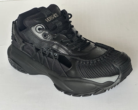 Versace Mercury M_VS_01 Men’s Leather Black Sneakers 12 US (45) 1016711 NIB $990