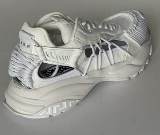 Versace Mercury M_VS_01 Men’s Leather White Sneakers 10 US (43) 1016711 NIB $990