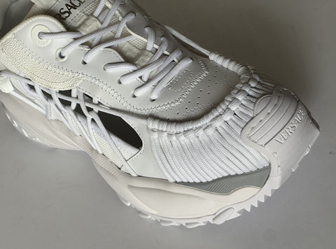 Versace Mercury M_VS_01 Men’s Leather White Sneakers 10 US (43) 1016711 NIB $990