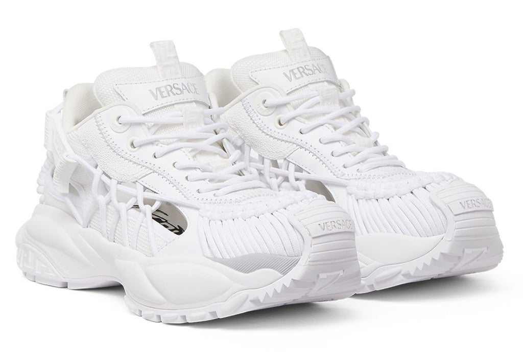 Versace Mercury M_VS_01 Men’s Leather White Sneakers 9.5 US (42.5) 1016711 NIB