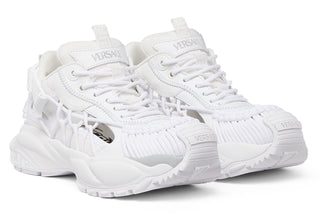 Versace Mercury M_VS_01 Men’s Leather White Sneakers 9.5 US (42.5) 1016711 NIB