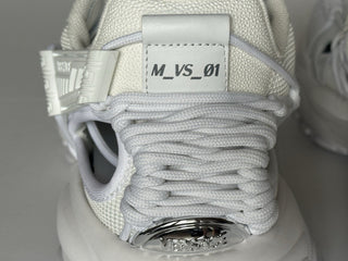 Versace Mercury M_VS_01 Men’s Leather White Sneakers 9.5 US (42.5) 1016711 NIB