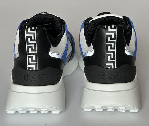 Versace Medusa Men’s White/Black/Blue Sneakers 11 US (44 Eu) 1011942 IT NIB $825