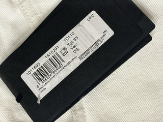 Versace Men’s Rinsed Denim Stretch White Jeans Size 33 US 1011693 IT NWT $750