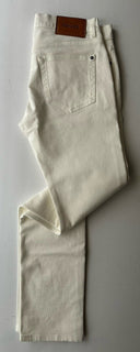 Versace Men’s Rinsed Denim Stretch White Jeans Size 33 US 1011693 IT NWT $750