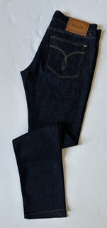 Versace Mens Eco Stretch Denim Dark Blue Taylor Fit Jeans 31 US 1011693 NWT $675