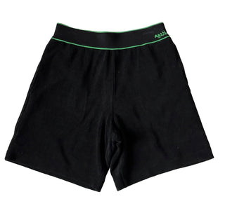 Bottega Veneta Men's Medium Weight Toweling Shorts Black Medium 702425