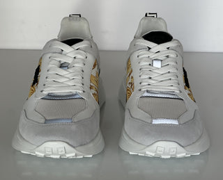 Versace Medusa Men’s White/Black/Gold Sneakers 11 US (44 Eu) 1011942 IT NIB $825