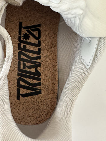 Versace Men's Jacquard Trigreca Sneakers Beige 12 US (45 Eu) IT DSU8094 NIB $950