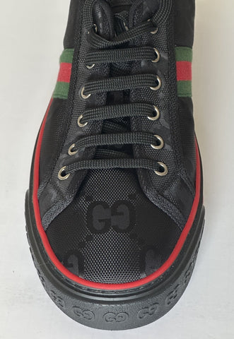 Gucci Men GG Logo Sneakers Black 13.5 US (13 Gucci) 628709 IT NIB $850