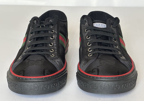 Gucci Men GG Logo Sneakers Black 13.5 US (13 Gucci) 628709 IT NIB $850