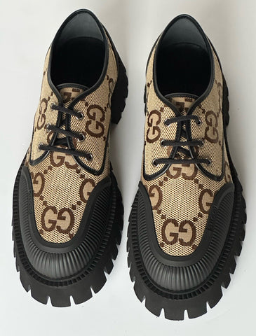 Gucci Men’s GG Logo Light-weight Shoes Black/Camel 13.5 US (13 Gucci) 699552 NIB