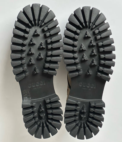 Gucci Men’s GG Logo Light-weight Shoes Black/Camel 13.5 US (13 Gucci) 699552 NIB