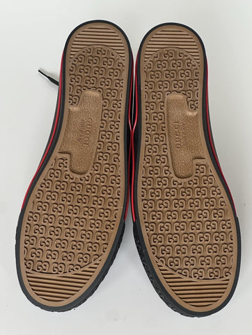 Gucci Men GG Logo High Top Sneakers Black 15.5 US (15 Gucci) 628717 IT NIB $820