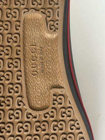 Gucci Men GG Logo High Top Sneakers Black 15.5 US (15 Gucci) 628717 IT NIB $820