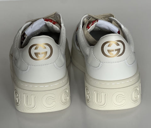 Gucci Women’s GG Dali Soft Sneakers White/Multicolor 11 US/41 Euro 670408 NIB