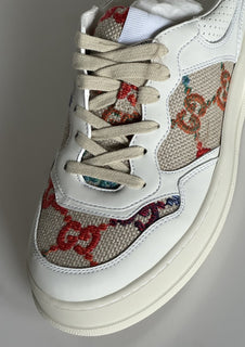 Gucci Women’s GG Dali Soft Sneakers White/Multicolor 11 US/41 Euro 670408 NIB