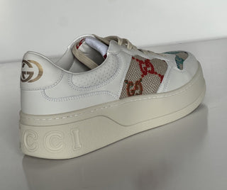 Gucci Women’s GG Dali Soft Sneakers White/Multicolor 11 US/41 Euro 670408 NIB