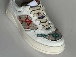 Gucci Women’s GG Dali Soft Sneakers White/Multicolor 11 US/41 Euro 670408 NIB