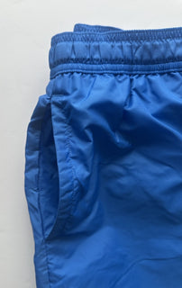 Burberry Men's Martin Canvas Blue Boxer Swim Shorts Small 8084322 NWT $440