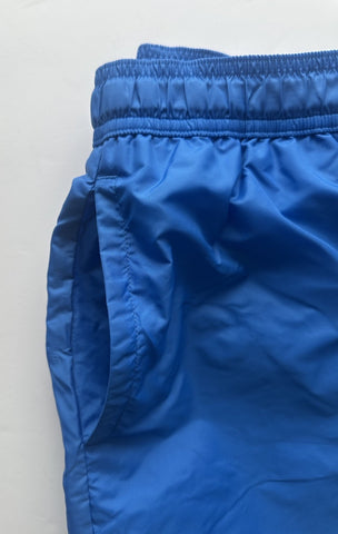 Burberry Men's Martin Canvas Blue Boxer Swim Shorts Medium 8084322 NWT $440