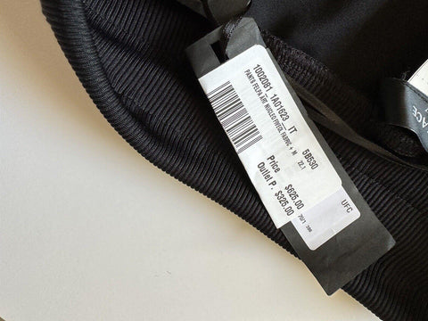 Versace Women's Black Greca Print Jogger Pants Size 3 Italy 1002081 NWT $625