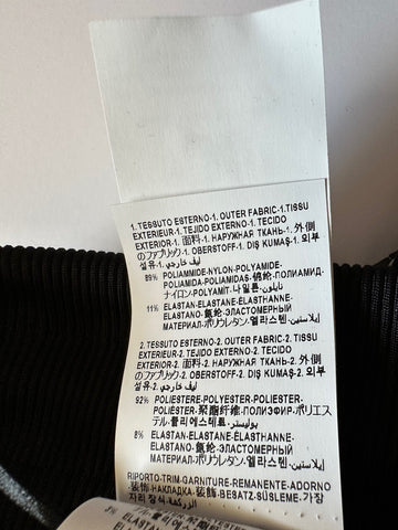 Versace Women's Black Greca Print Jogger Pants Size 3 Italy 1002081 NWT $625