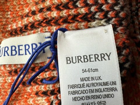 Burberry Knit Check Beanie Cashmere Hat (54-61 cm) U.K. 8098886 NWT